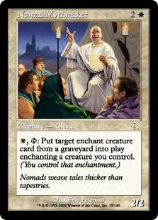 [015]【EN】【FOIL】遊牧の民の神話作家/Nomad Mythmaker【JUD】[R][白]