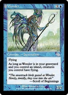 [054]【JP】【FOIL】不可思議/Wonder【JUD】[U][青]