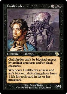 [068]【JP】【FOIL】罪を与えるもの/Guiltfeeder【JUD】[R][黒]