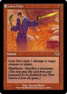 [094]【EN】【FOIL】溶岩の投げ矢/Lava Dart【JUD】[C][赤]
