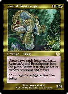 [137]【EN】【FOIL】藪跳ねアヌーリッド/Anurid Brushhopper【JUD】[R][多色]