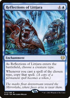 [073]【JP】【FOIL】リトヤラの反射/Reflections of Littjara【KHM】[R][青]