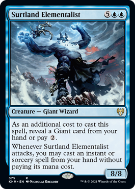 [375]【EN】セルトランドの精霊術師/Surtland Elementalist【KHM】[R][青]