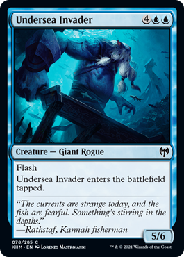 [078]【EN】海中の侵略者/Undersea Invader【KHM】[C][青]
