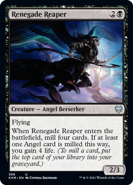 [386]【EN】背教の死神/Renegade Reaper【KHM】[U][黒]