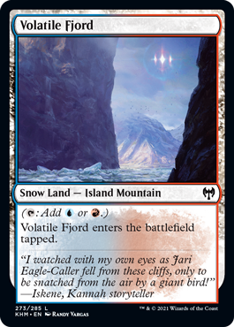 [273]【EN】移り変わるフィヨルド/Volatile Fjord【KHM】[C][土地]