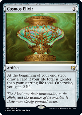 [237]【EN】【FOIL】星界の霊薬/Cosmos Elixir【KHM】[R][茶]