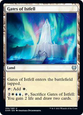 [256]【EN】【FOIL】イストフェルの門/Gates of Istfell【KHM】[U][土地]