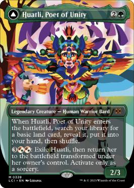 [339]【EN】■ボーダーレス■統一の詩人、ファートリ/Huatli, Poet of Unity【LCI】[M][緑]