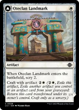 [029]【EN】オテクランの目印/Oteclan Landmark【LCI】[C][白]