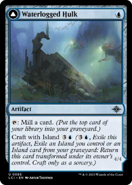 [083]【EN】沈没船/Waterlogged Hulk【LCI】[U][青]