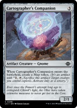 [248]【EN】地図作りの相棒/Cartographer's Companion【LCI】[C][茶]