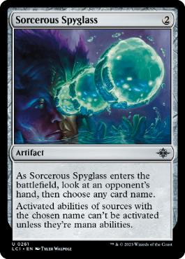 [261]【EN】魔術遠眼鏡/Sorcerous Spyglass【LCI】[U][茶]