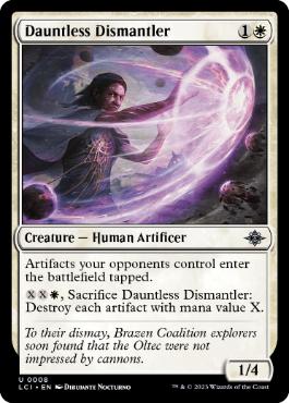 [008]【EN】【FOIL】不屈の解体者/Dauntless Dismantler【LCI】[U][白]