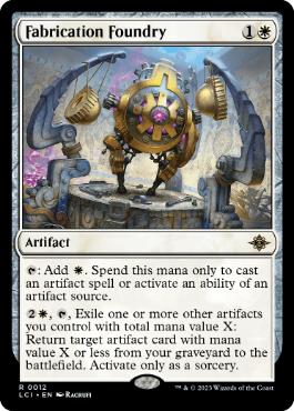 [012]【EN】【FOIL】加工鋳造所/Fabrication Foundry【LCI】[R][白]