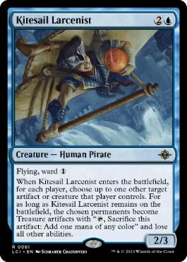 [061]【EN】【FOIL】帆凧の窃盗犯/Kitesail Larcenist【LCI】[R][青]