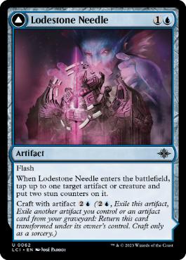 [062]【EN】【FOIL】磁石の針/Lodestone Needle【LCI】[U][青]