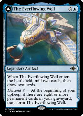 [056]【EN】【FOIL】永遠溢れの井戸/The Everflowing Well【LCI】[R][青]