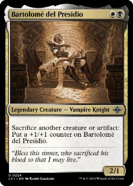 [224]【EN】【FOIL】バルトロメ・デル・プレシディオ/Bartolomé del Presidio【LCI】[U][多色]