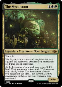[235]【EN】【FOIL】帝王マイコイド/The Mycotyrant【LCI】[M][多色]
