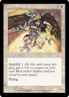 [004]【EN】【FOIL】エイヴンの戦鷹/Aven Warhawk【LGN】[U][白]