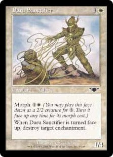 [009]【EN】【FOIL】ダールの奉納者/Daru Sanctifier【LGN】[C][白]