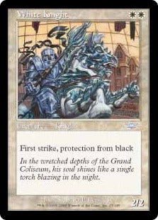[027]【EN】【FOIL】白騎士/White Knight【LGN】[U][白]