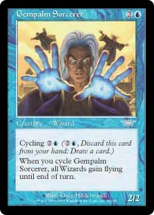 [039]【EN】【FOIL】宝石の手の魔術師/Gempalm Sorcerer【LGN】[U][青]