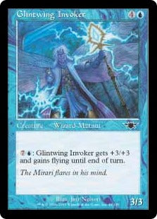 [040]【EN】きらめく翼の発動者/Glintwing Invoker【LGN】[C][青]
