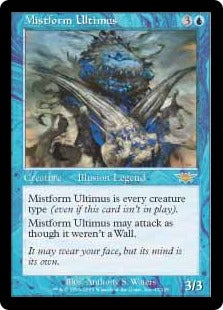 [047]【JP】【FOIL】霧衣の究極体/Mistform Ultimus【LGN】[R][青]