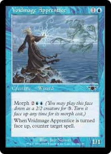 [054]【JP】虚空魔道士の弟子/Voidmage Apprentice【LGN】[C][青]