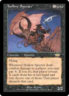 [075]【JP】【FOIL】虚ろの死霊/Hollow Specter【LGN】[R][黒]