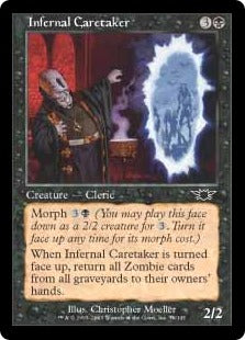 [076]【JP】【FOIL】冥府の世話人/Infernal Caretaker【LGN】[C][黒]