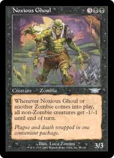 [077]【JP】【FOIL】有毒グール/Noxious Ghoul【LGN】[U][黒]