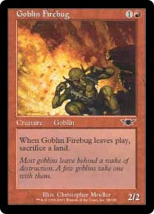 [098]【JP】ゴブリンの放火魔/Goblin Firebug【LGN】[C][赤]