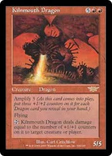 [104]【EN】【FOIL】窯口のドラゴン/Kilnmouth Dragon【LGN】[R][赤]