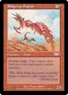[108]【EN】尾根の頂の猛禽/Ridgetop Raptor【LGN】[U][赤]