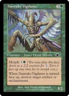 [132]【EN】【FOIL】ナントゥーコ自警団/Nantuko Vigilante【LGN】[C][緑]