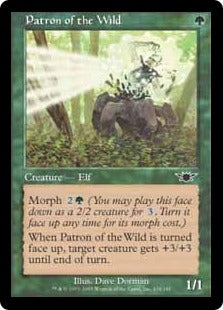 [134]【EN】【FOIL】野生の守護人/Patron of the Wild【LGN】[C][緑]