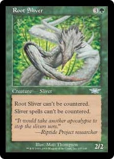 [137]【JP】【FOIL】樹根スリヴァー/Root Sliver【LGN】[U][緑]