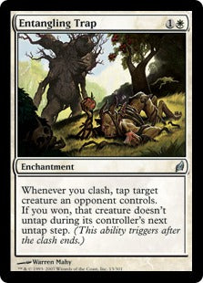 [013]【EN】【FOIL】絡め取る罠/Entangling Trap【LRW】[U][白]