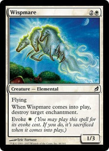 [048]【EN】【FOIL】薄れ馬/Wispmare【LRW】[C][白]