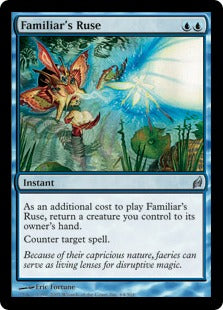 [064]【EN】【FOIL】使い魔の策略/Familiar's Ruse【LRW】[U][青]