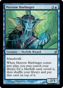 [073]【EN】メロウの先触れ/Merrow Harbinger【LRW】[U][青]