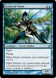 [083]【EN】【FOIL】ウーナの末裔/Scion of Oona【LRW】[R][青]