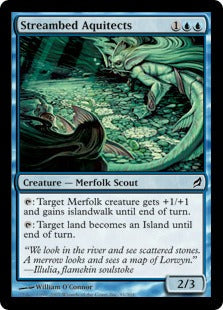 [091]【EN】【FOIL】川床の水大工/Streambed Aquitects【LRW】[C][青]