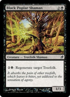 [099]【EN】黒ポプラのシャーマン/Black Poplar Shaman【LRW】[C][黒]