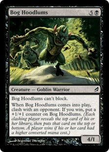 [100]【EN】【FOIL】沼のチンピラ/Bog Hoodlums【LRW】[C][黒]