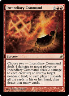 [179]【EN】【FOIL】焼夷の命令/Incendiary Command【LRW】[R][赤]
