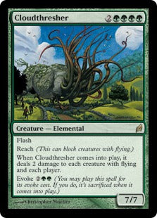 [202]【EN】【FOIL】雲打ち/Cloudthresher【LRW】[R][緑]